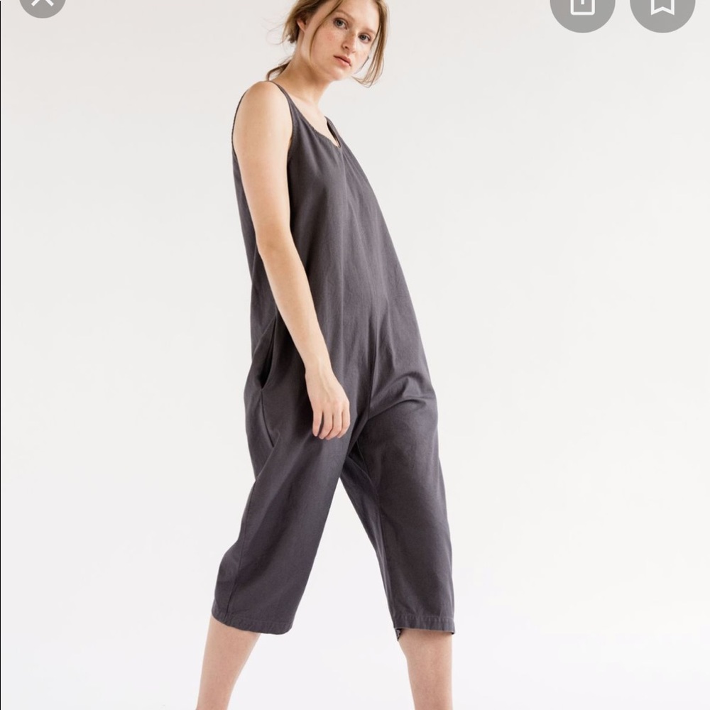 Ilana Kohn shadow gray Gary jumpsuit